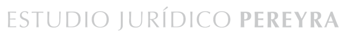 Logotipo Estudio Jurídico Pereyra (claro)